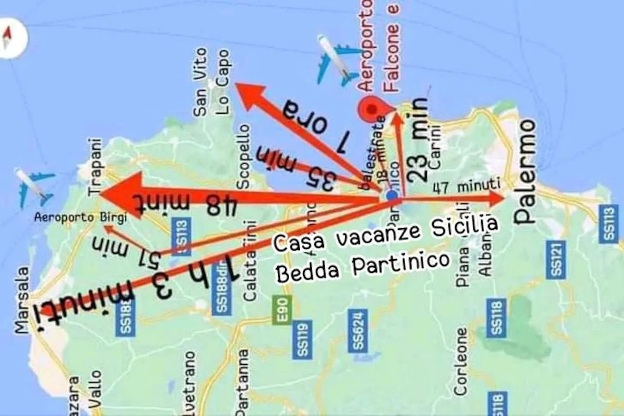 Apartment Casa Vacanze Sicilia Bedda Partinico Italy